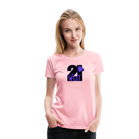 21 West Women’s Premium T-Shirt - pink