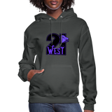 21 West Women's Hoodie - asphalt