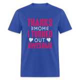 T-Shirt - royal blue