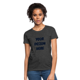 Women's T-Shirt - heather black