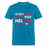 T-Shirt - turquoise