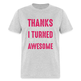 T-Shirt - heather gray