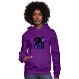 21 West Women's Hoodie - purple