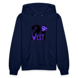 21 West Women's Hoodie - navy